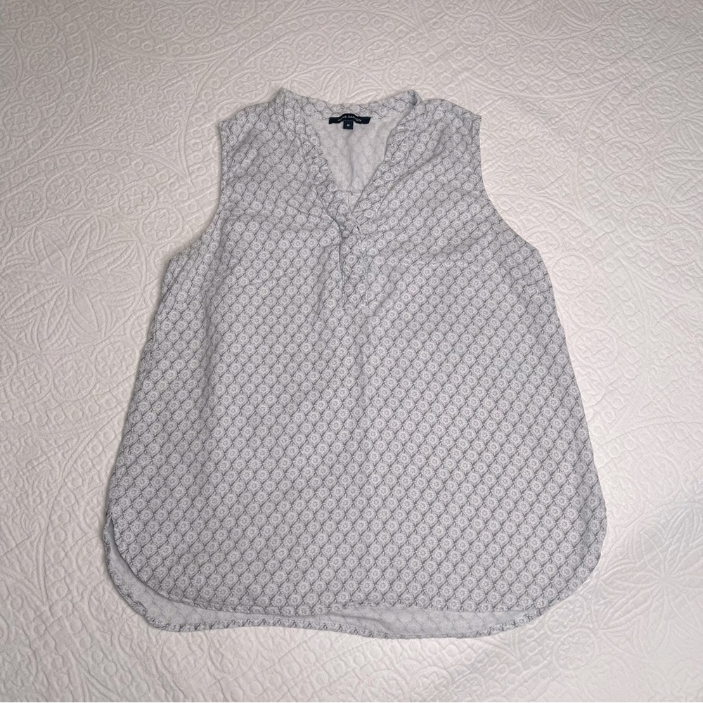 Anne Carson Printed Short Sleeve Top